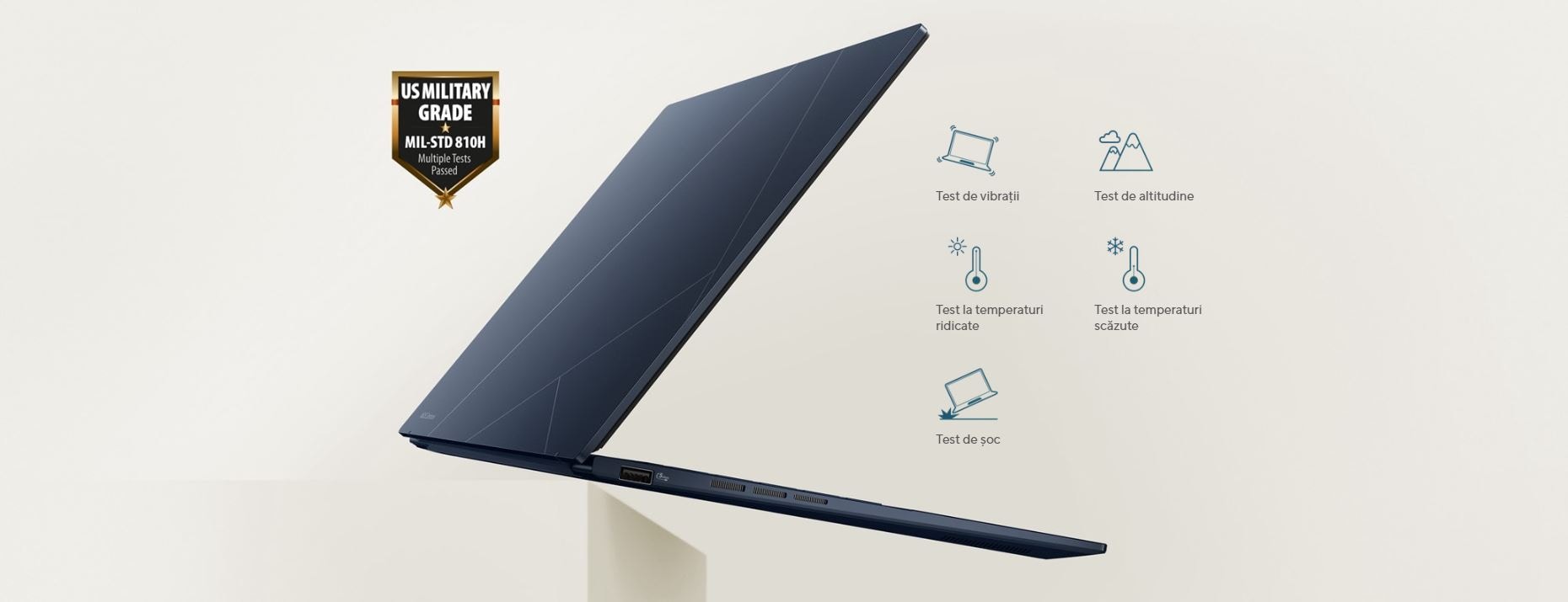 Laptop ASUS Zenbook 14 OLED UX3405MA-PZ752X, Intel Core Ultra 7